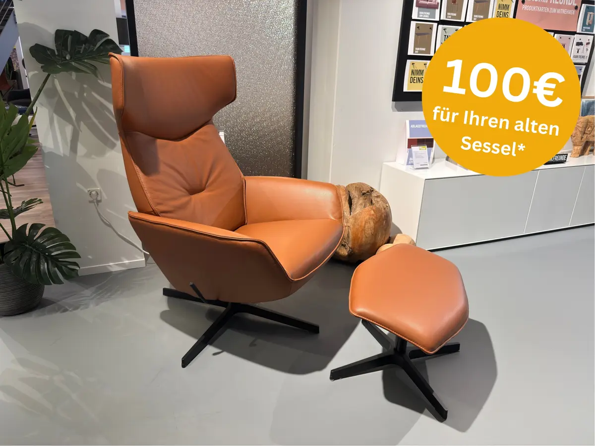 Sessel mit Hocker Helge von Raum.Freunde